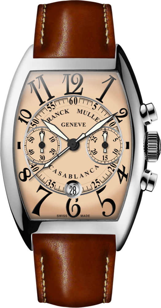 Franck Muller Cintrée Curvex Automatik Chronograph 55,4 x 39,6mm Franck Muller Cintrée Curvex Automatik Chronograph 55,4 x 39,6mm