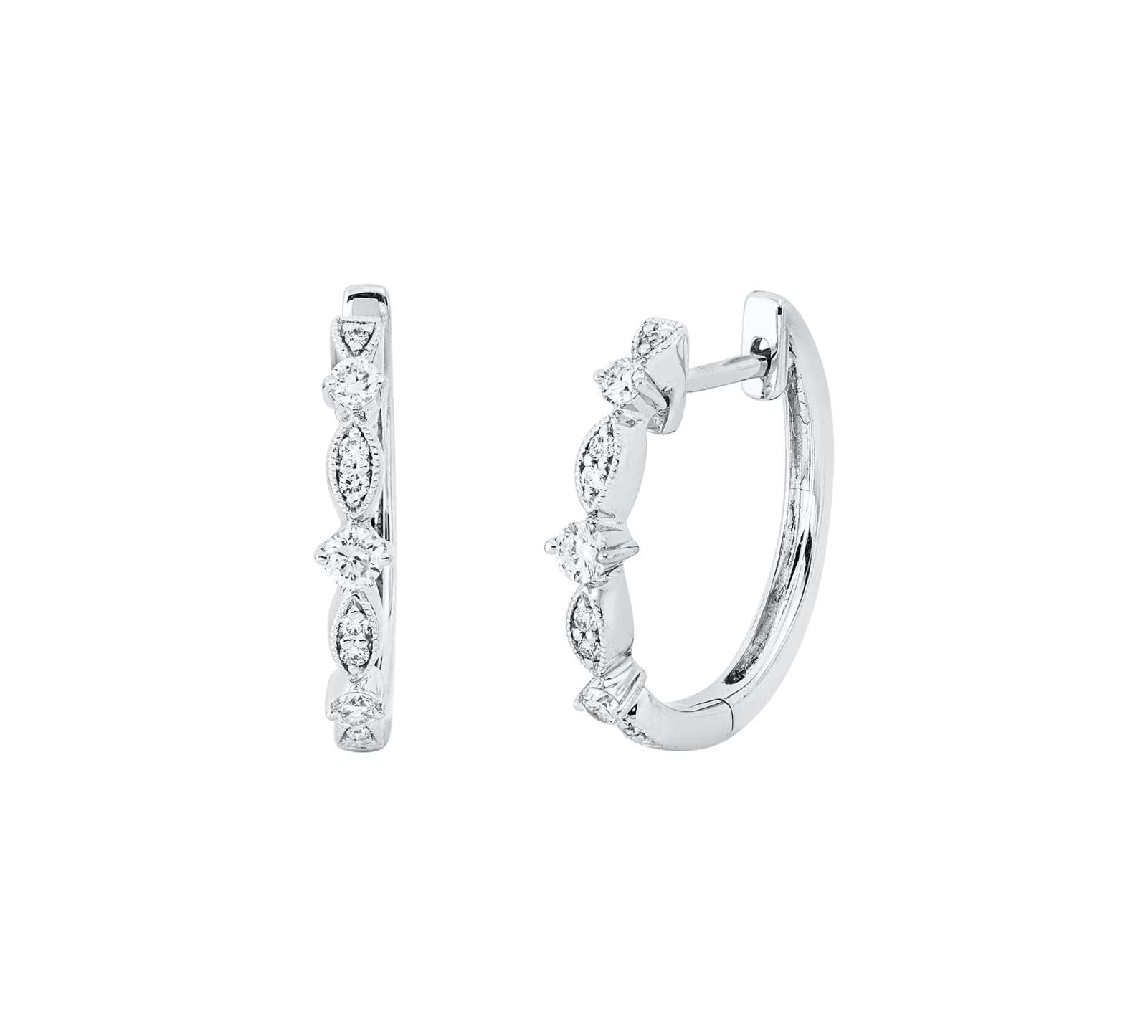Brogle Classic Diamantcreolen Brogle Classic Diamantcreolen