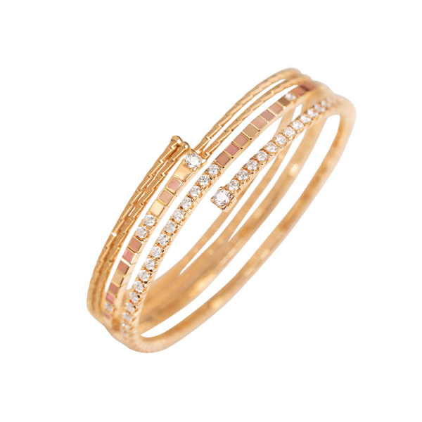 Wellendorff EMBRACE ME. My happiness nude noble bracelet