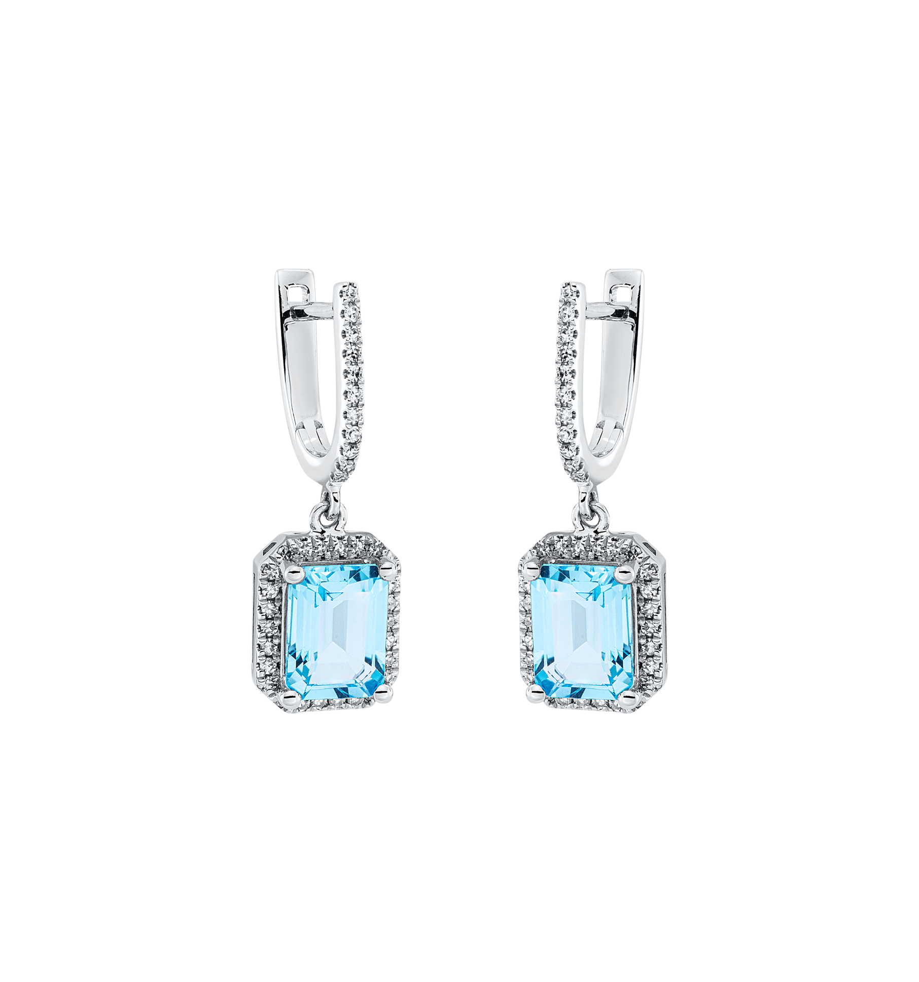Brogle Classic topaz earrings Brogle Classic topaz earrings