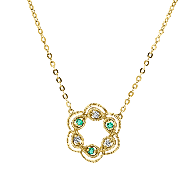 Brogle Classic Kette mit Smaragdanhänger Brogle Classic Kette mit Smaragdanhänger