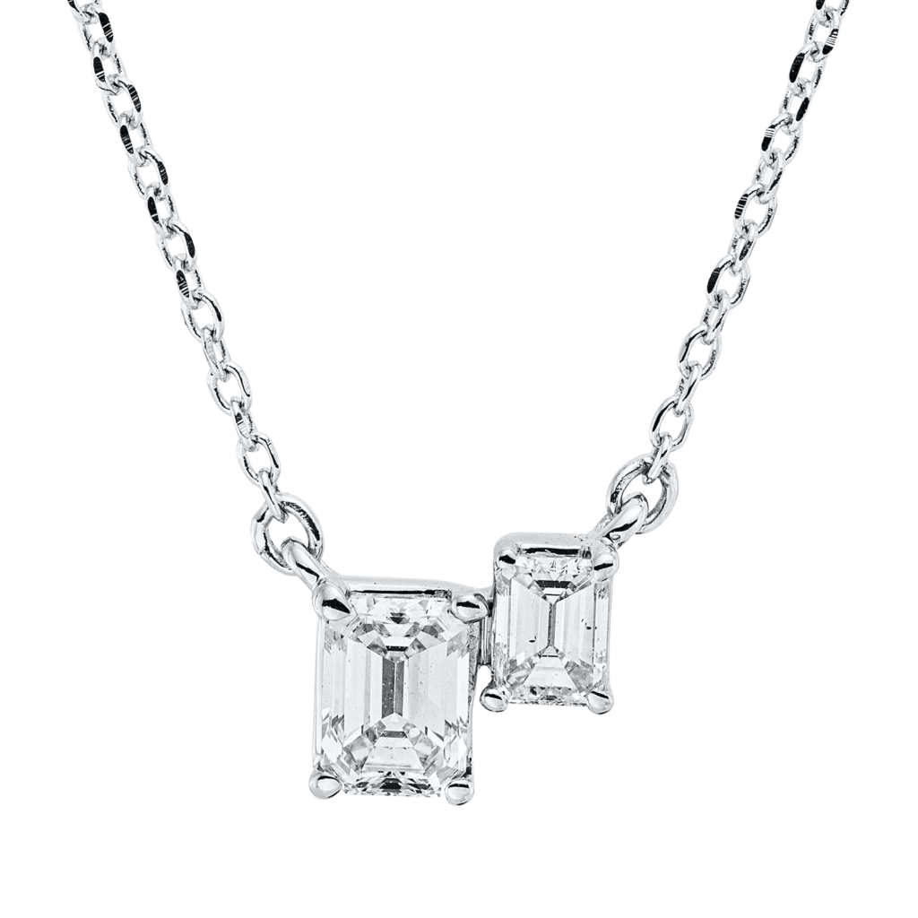 Brogle Classic necklace with diamond pendant Brogle Classic necklace with diamond pendant