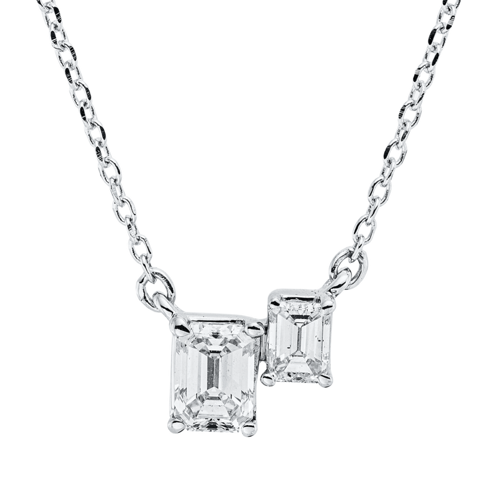 Brogle Classic necklace with diamond pendant Brogle Classic necklace with diamond pendant