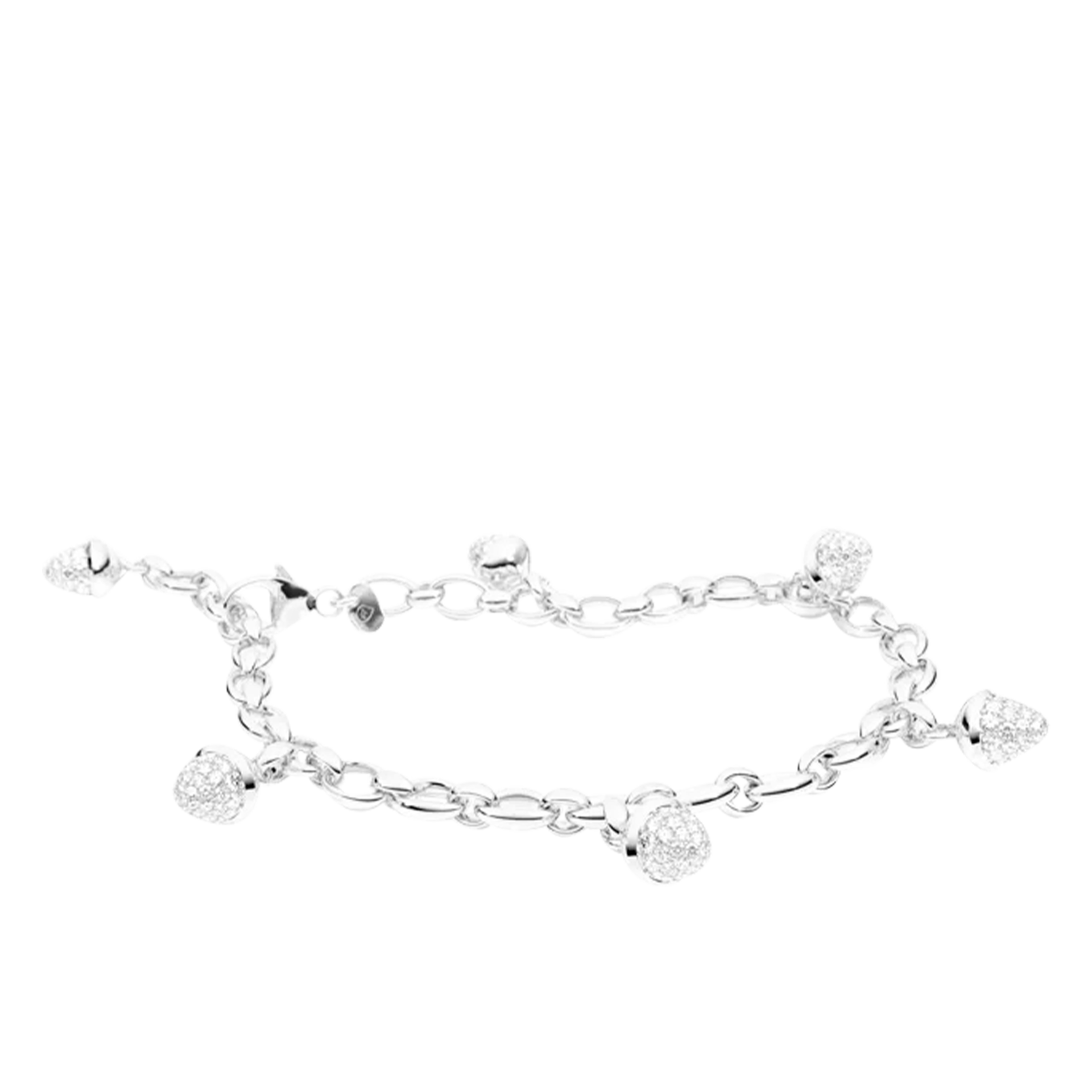 Tamara Comolli Mikado Charm Pavé Bracelet with Pendant Tamara Comolli Mikado Charm Pavé Bracelet with Pendant