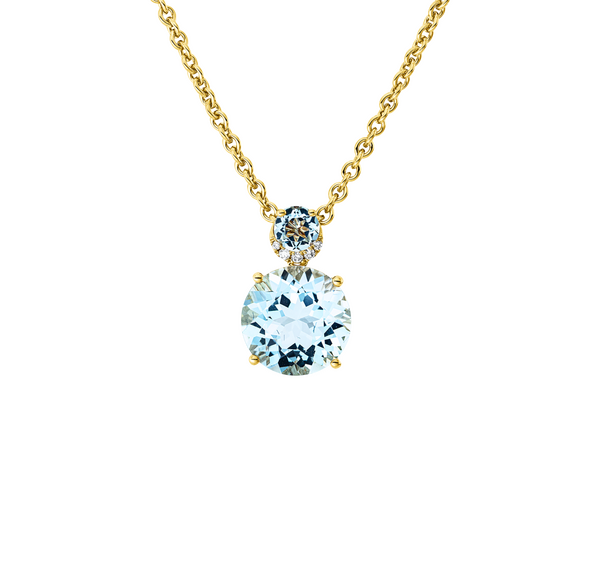 Brogle Classic Sky topaz pendant Brogle Classic Sky topaz pendant