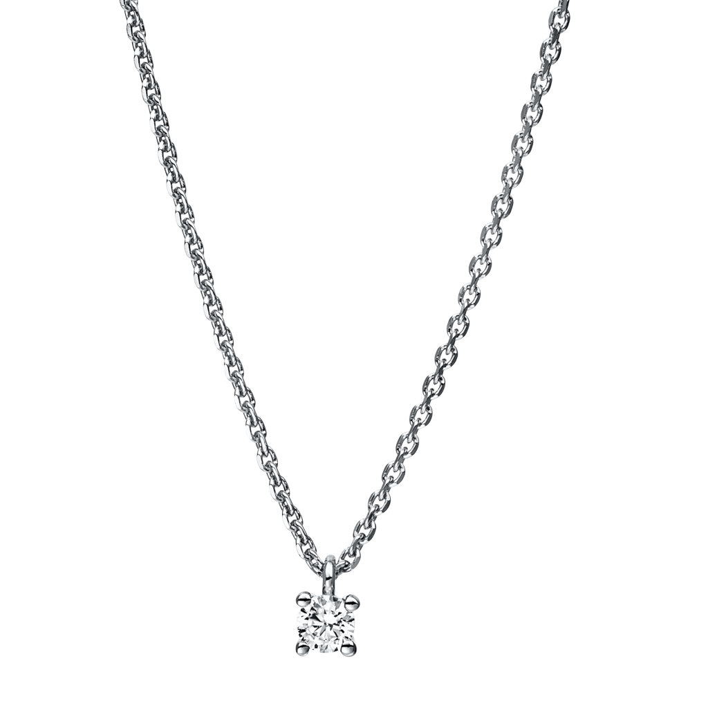 Brogle solitaire necklace Julia up to 0.25 carat Brogle solitaire necklace Julia up to 0.25 carat