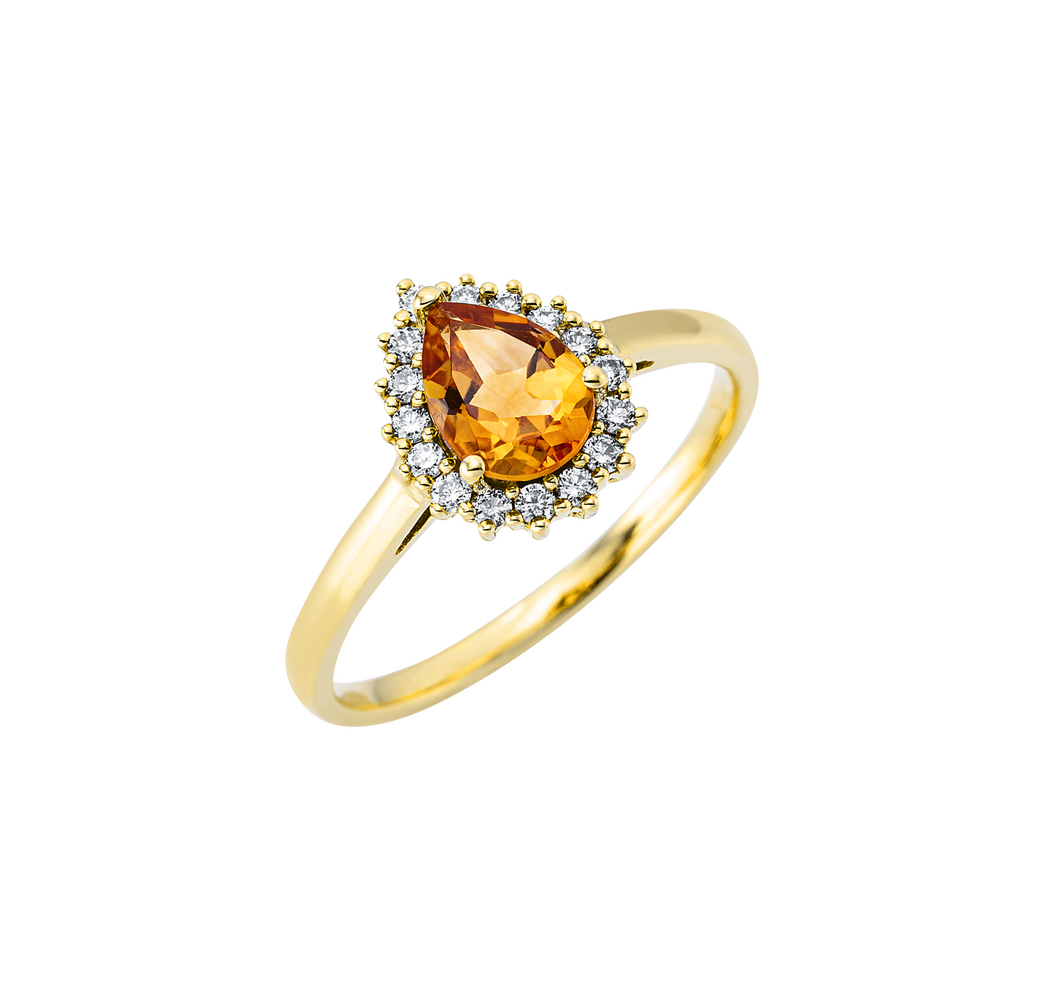 Brogle Classic citrine ring