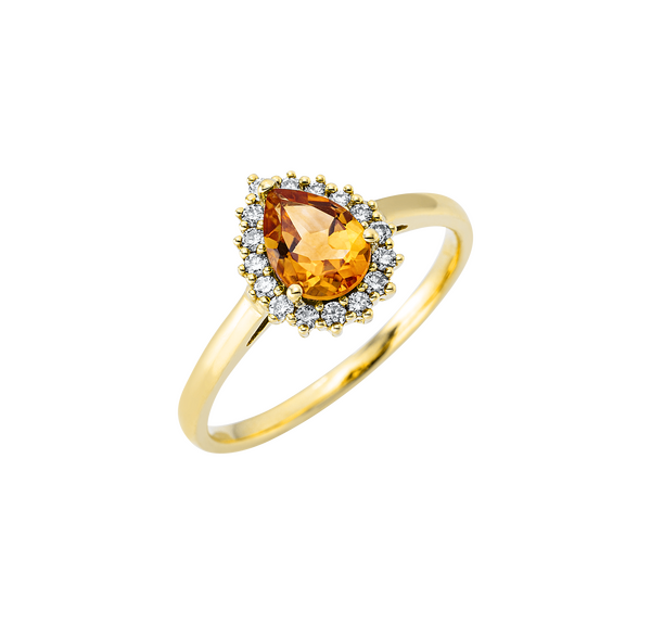 Brogle Classic citrine ring