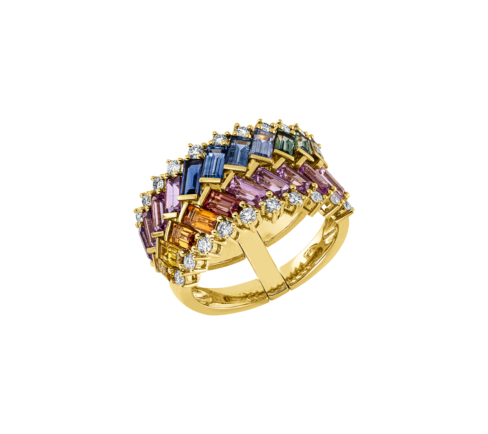 Brogle Selection Saphirring Rainbow
