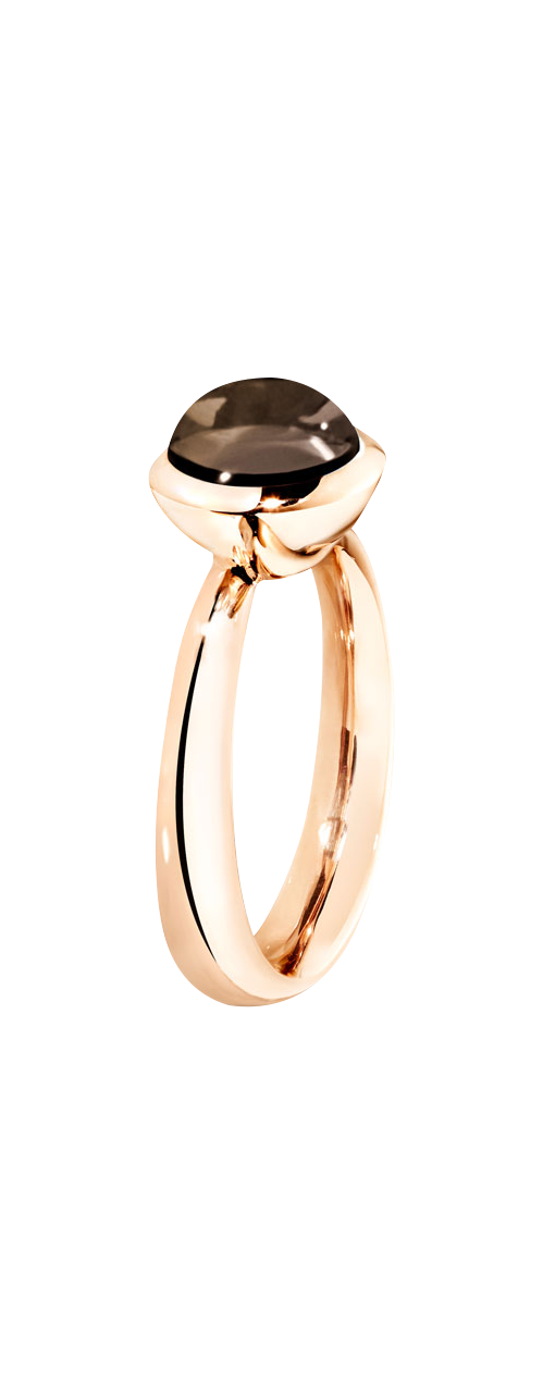 Tamara Comolli Bouton Rauchquarz S Ring Tamara Comolli Bouton Rauchquarz S Ring