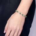 Brogle Selection bicolor emerald bracelet Brogle Selection bicolor emerald bracelet