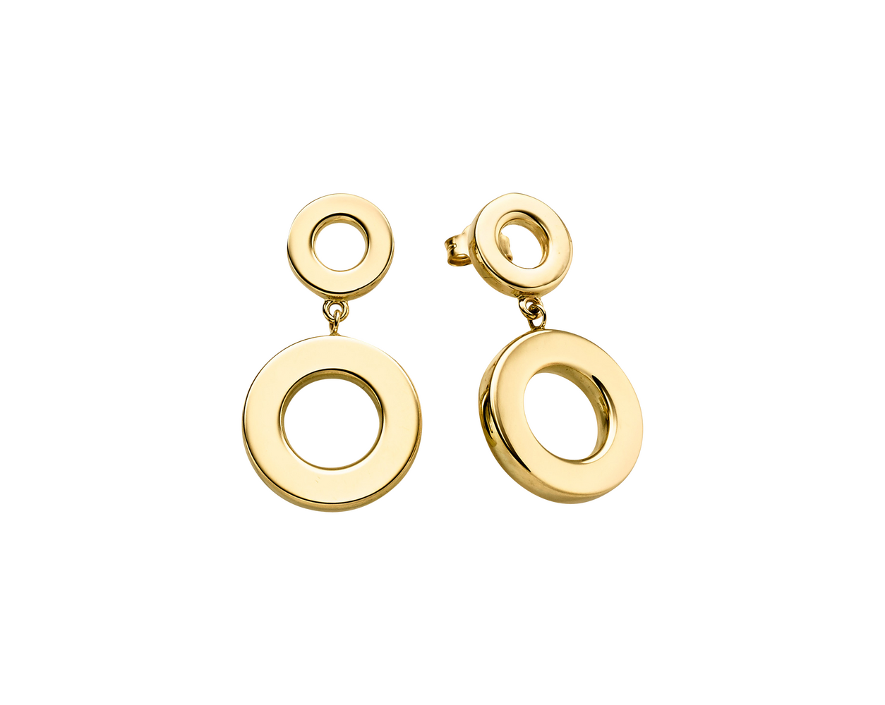 Brogle Classic gold earrings Brogle Classic gold earrings