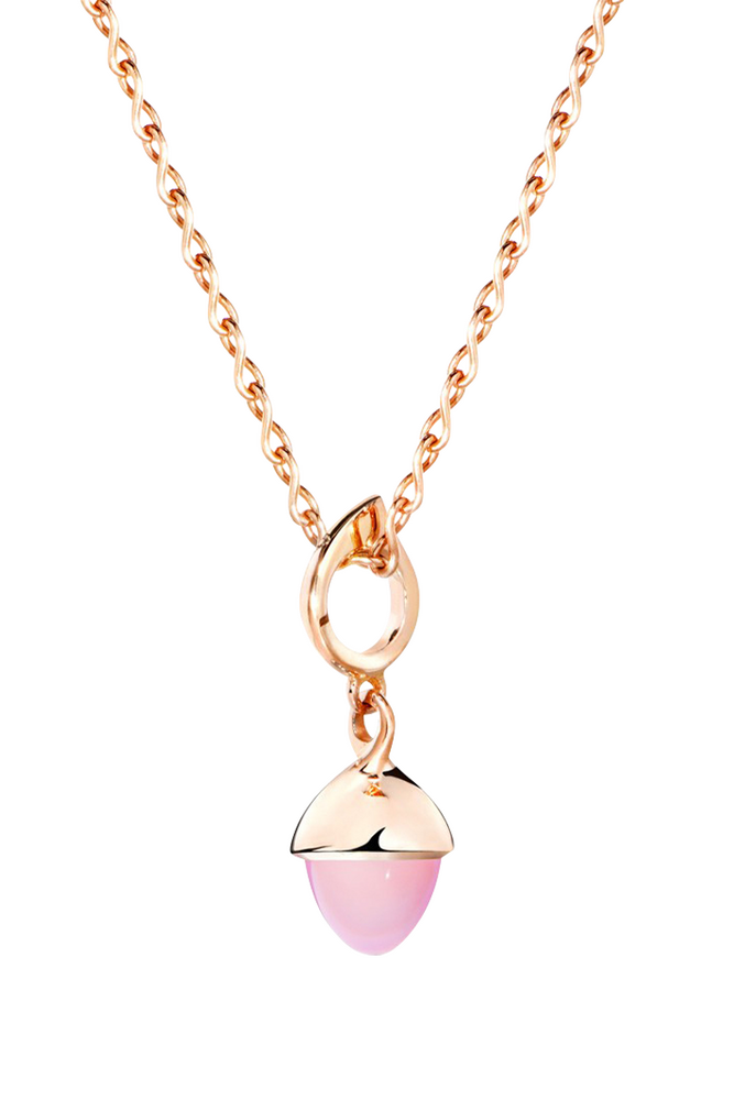 Tamara Comolli Mikado Flamenco Pink Chalcedony Pendant Tamara Comolli Mikado Flamenco Pink Chalcedony Pendant