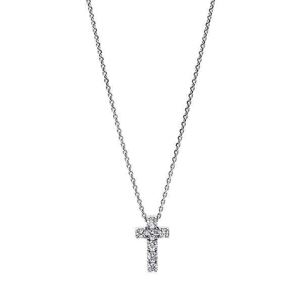 Brogle Classic necklace with diamond cross Brogle Classic necklace with diamond cross