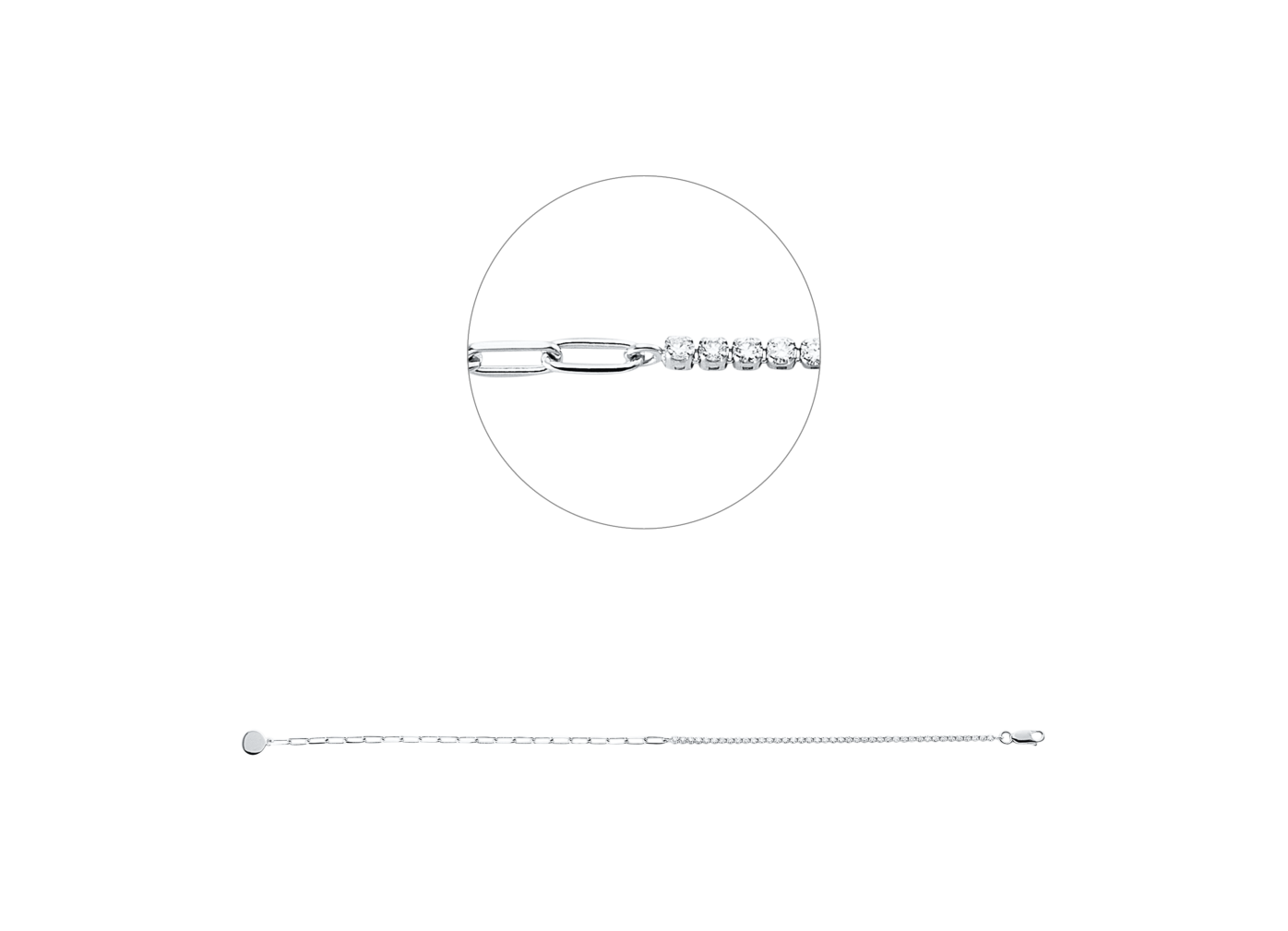 Brogle Classic Diamantarmband