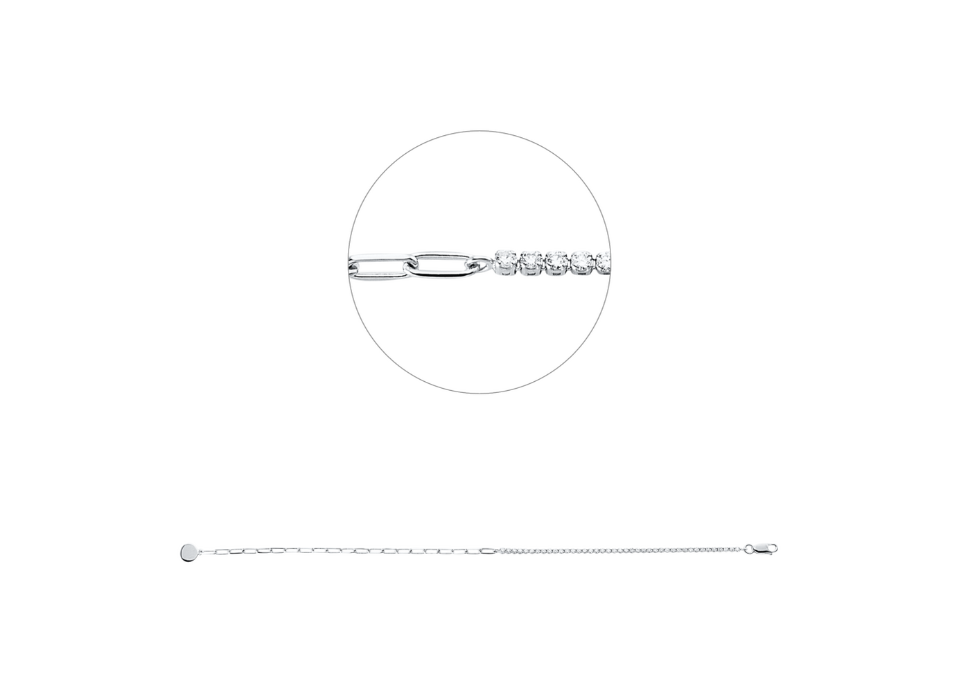 Brogle Classic Diamantarmband