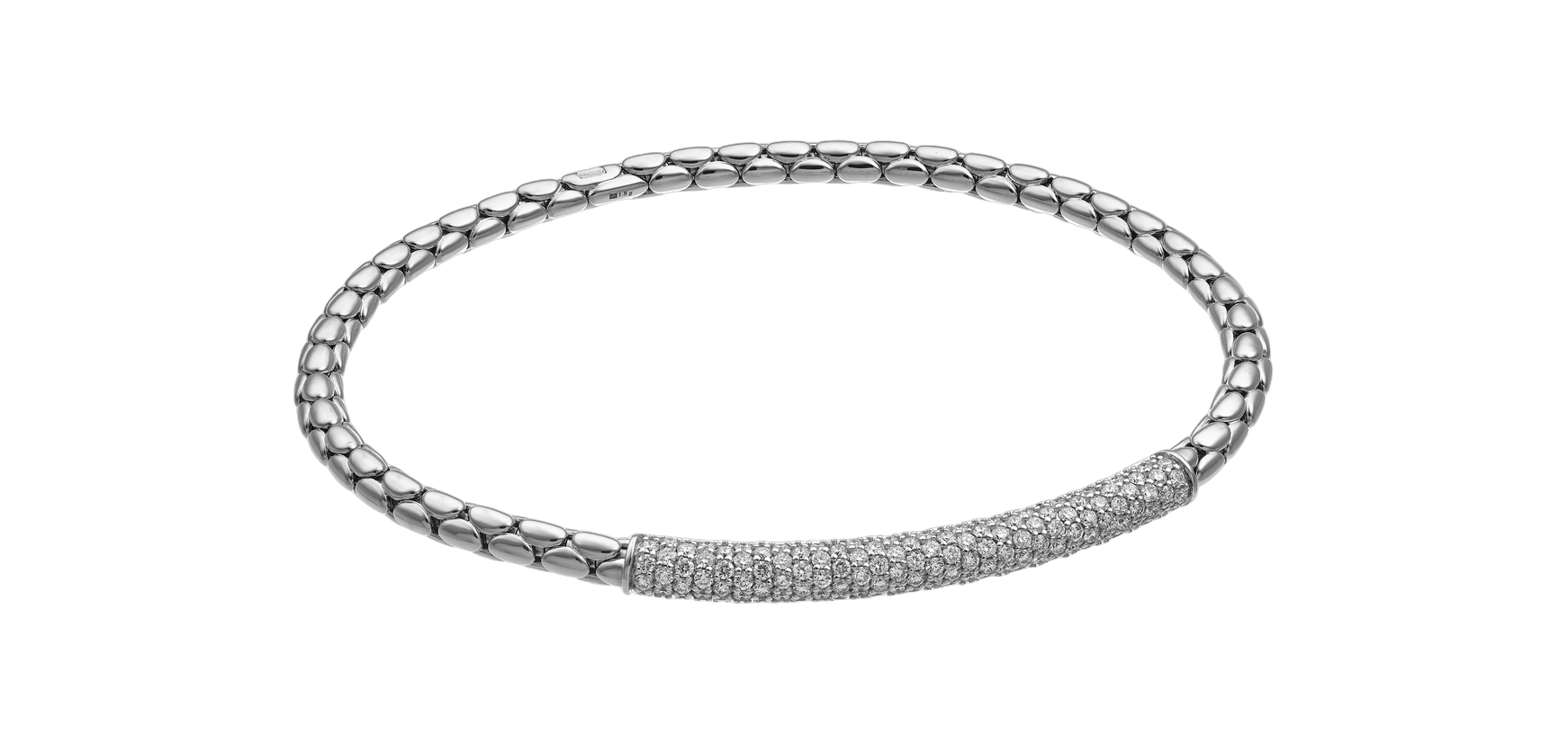 Chimento Stretch Spring Two-Tone Flexible Bracelet