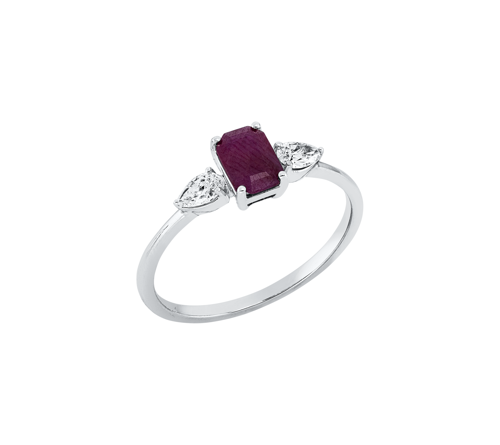 Brogle Classic ruby ring