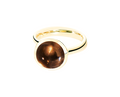 Tamara Comolli Bouton Rauchquarz L Ring