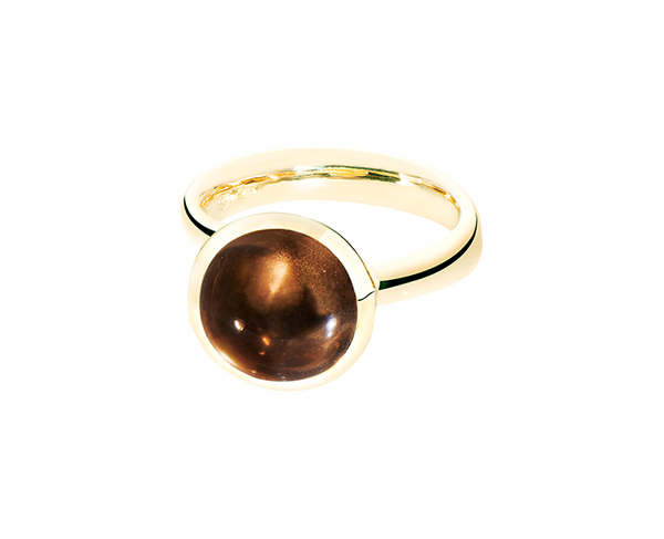 Tamara Comolli Bouton Smoky Quartz L Ring Tamara Comolli Bouton Smoky Quartz L Ring