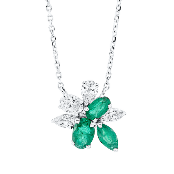 Brogle Classic Kette mit Smaragdanhänger Brogle Classic Kette mit Smaragdanhänger
