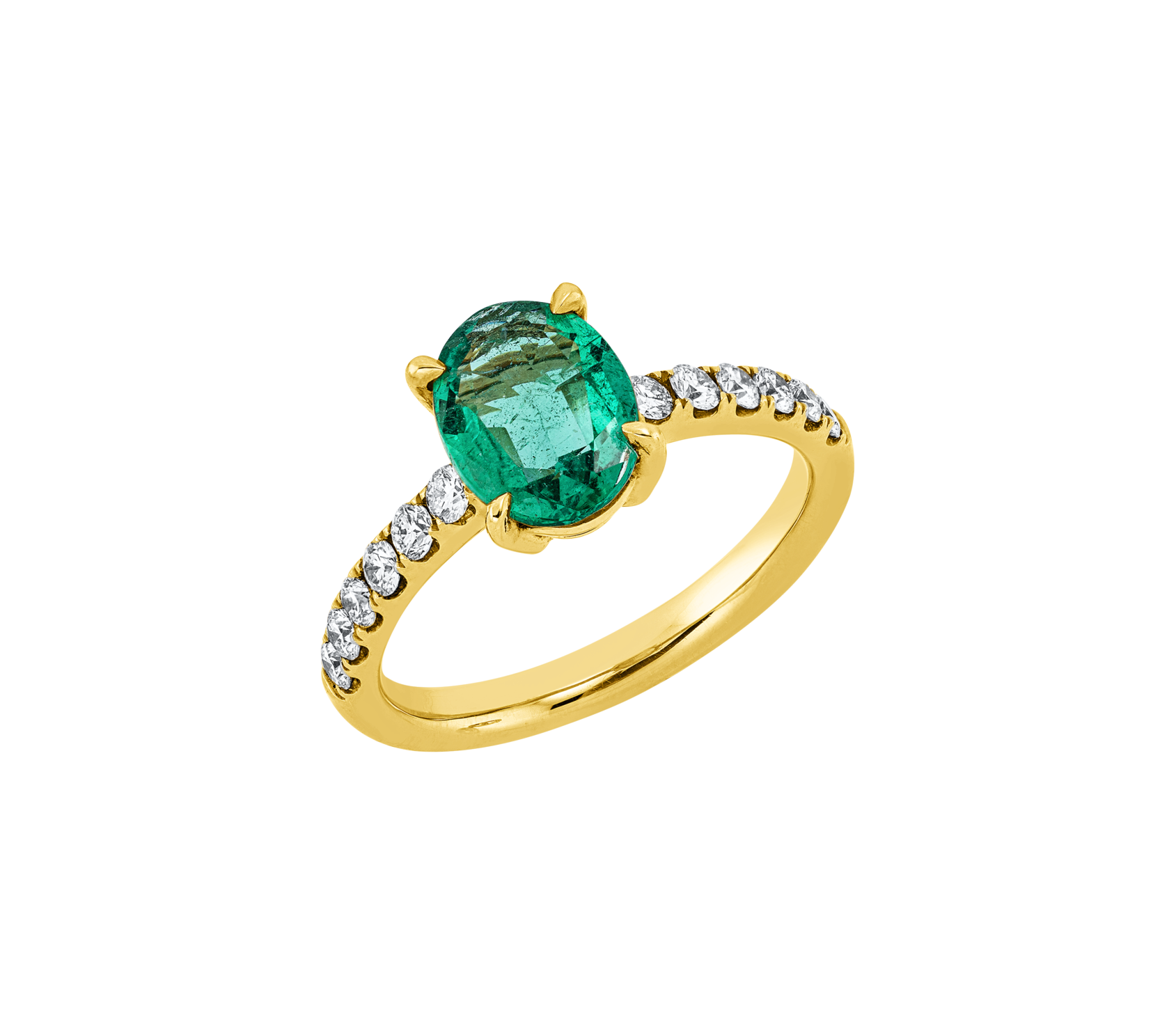 Brogle Selection emerald ring Brogle Selection emerald ring