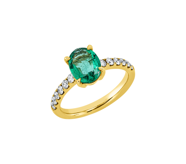 Brogle Selection emerald ring Brogle Selection emerald ring