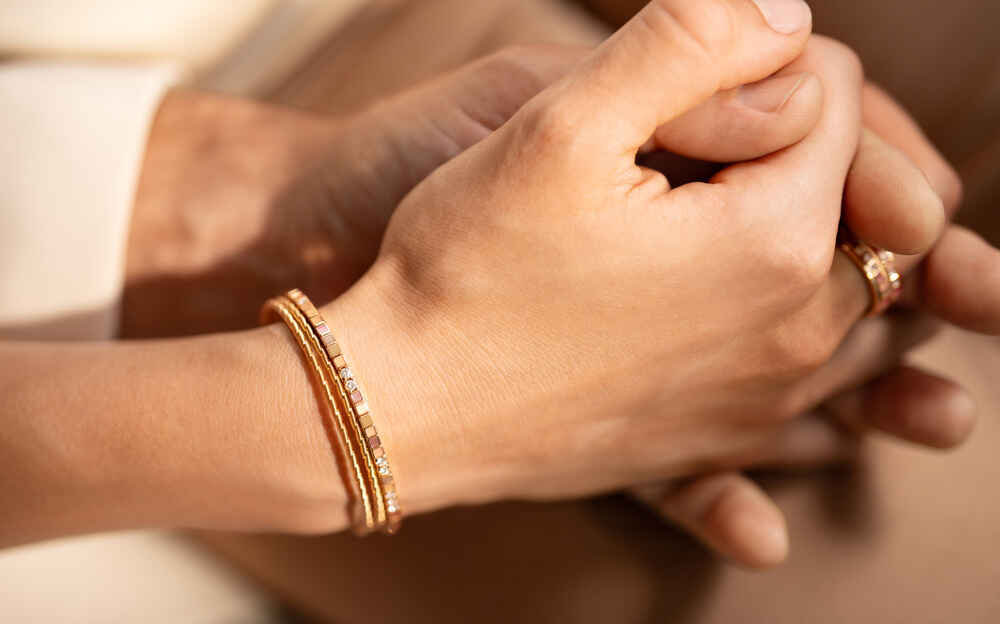 Wellendorff EMBRACE ME. My happiness nude bracelet