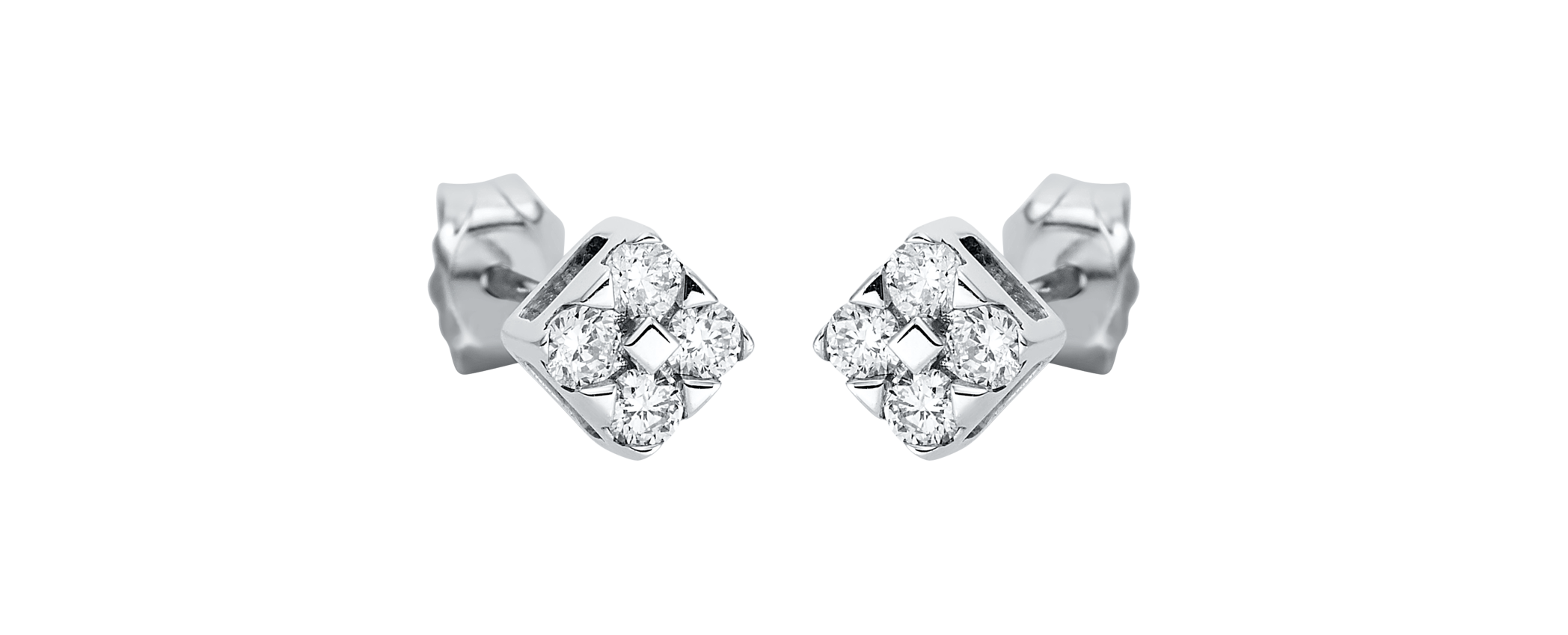 Brogle Classic diamond stud earrings
