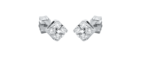 Brogle Classic diamond stud earrings