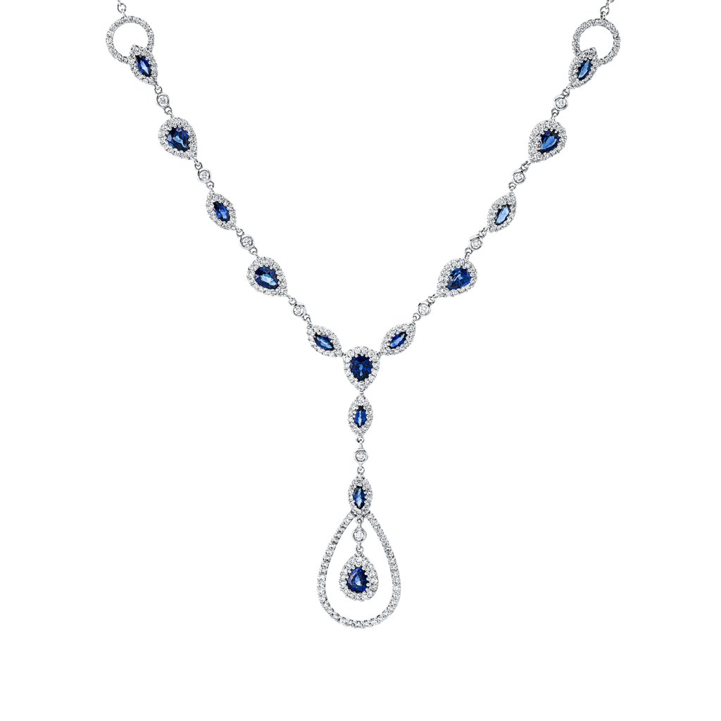 Brogle Selection sapphire necklace Brogle Selection sapphire necklace