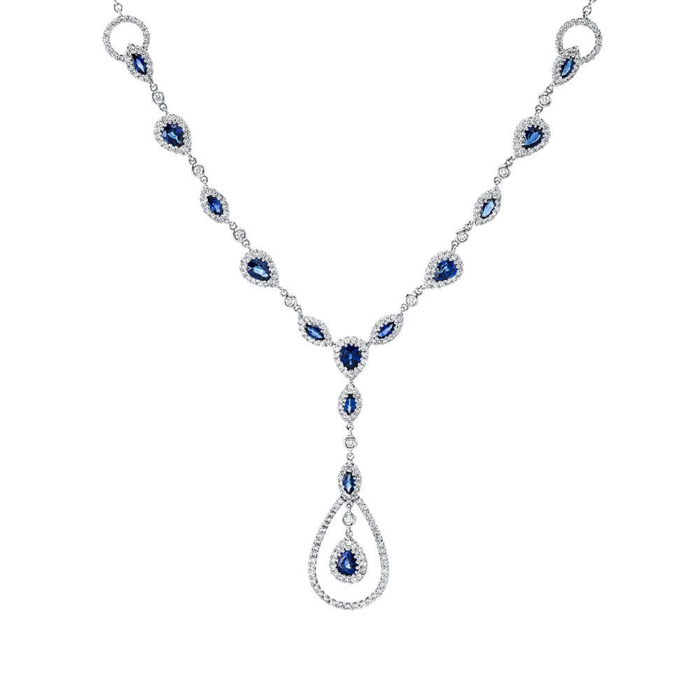 Brogle Selection sapphire necklace Brogle Selection sapphire necklace