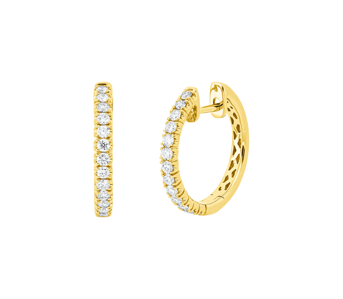 Brogle Classic Diamantcreolen