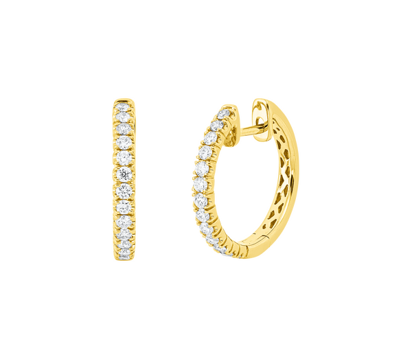 Brogle Classic Diamantcreolen