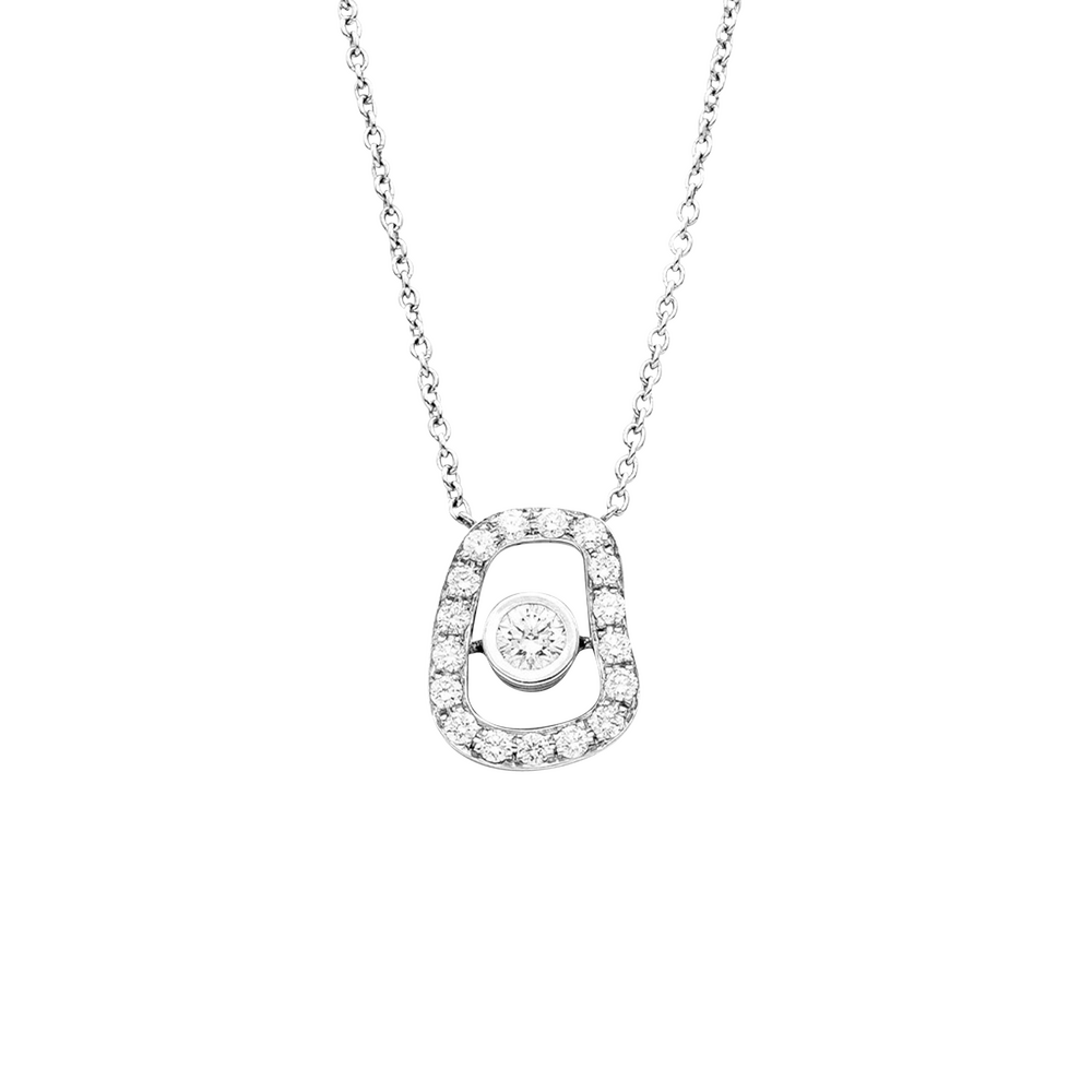 Mattioli Puzzle Diamonds necklace with pendant