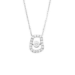 Mattioli Puzzle Diamonds necklace with pendant