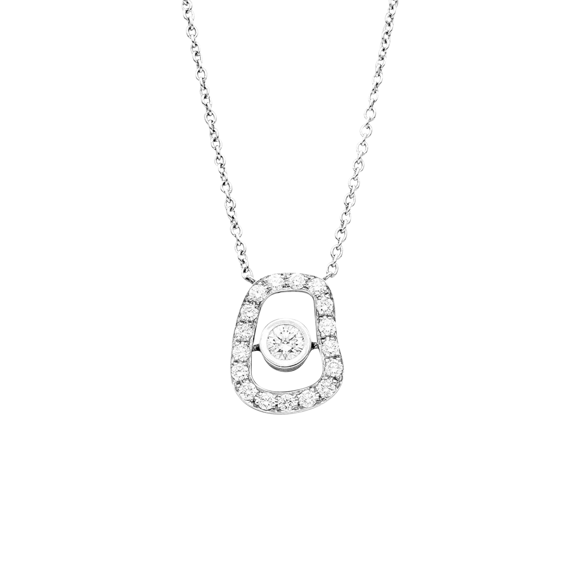 Mattioli Puzzle Luce necklace with pendant Mattioli Puzzle Luce necklace with pendant