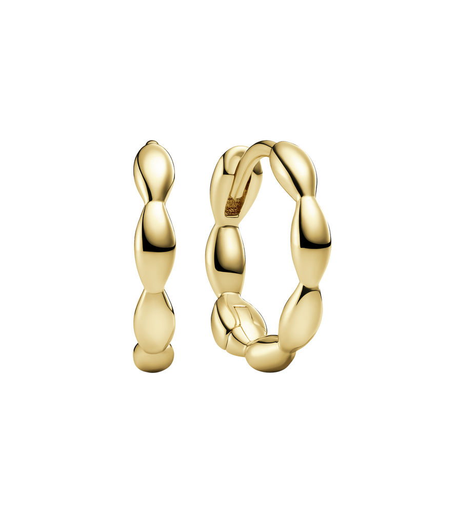 18 carat gold plated silver