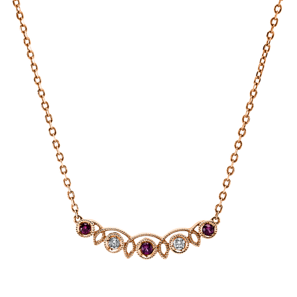 Brogle Classic necklace with ruby pendant