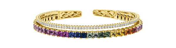 Brogle Selection Saphirarmreif Rainbow Brogle Selection Saphirarmreif Rainbow
