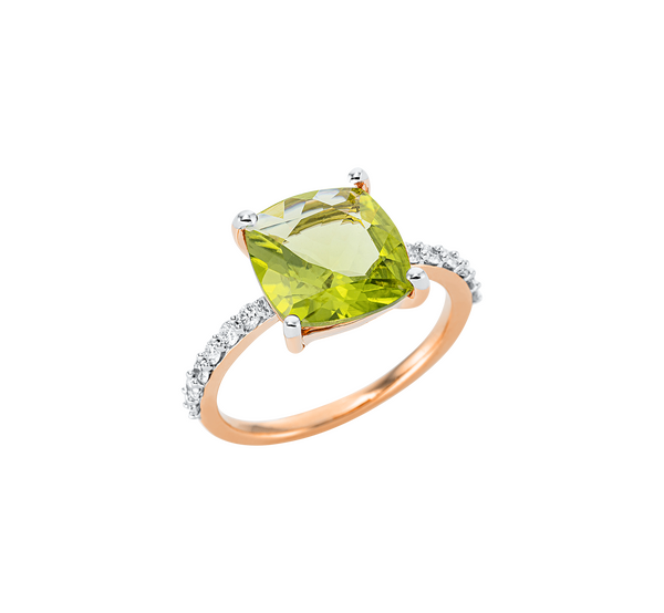 Brogle Classic peridot ring