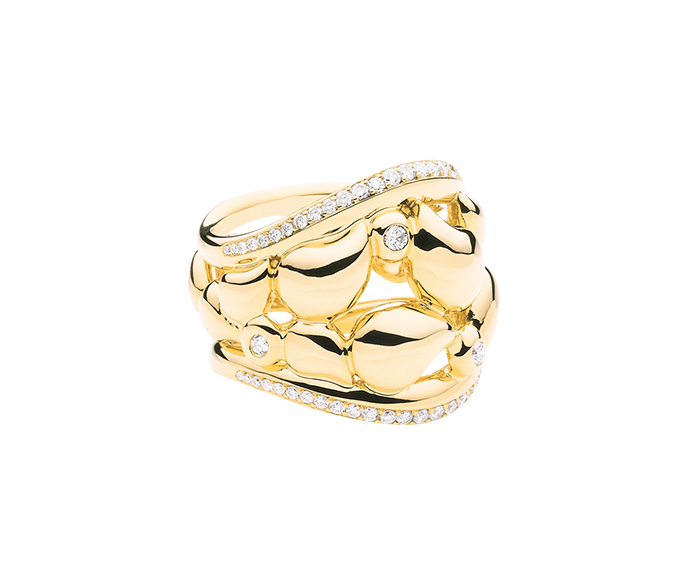 Tamara Comolli Signature Lace Large Ring Tamara Comolli Signature Lace Large Ring