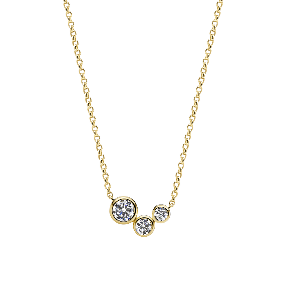 18 carat gold plated silver