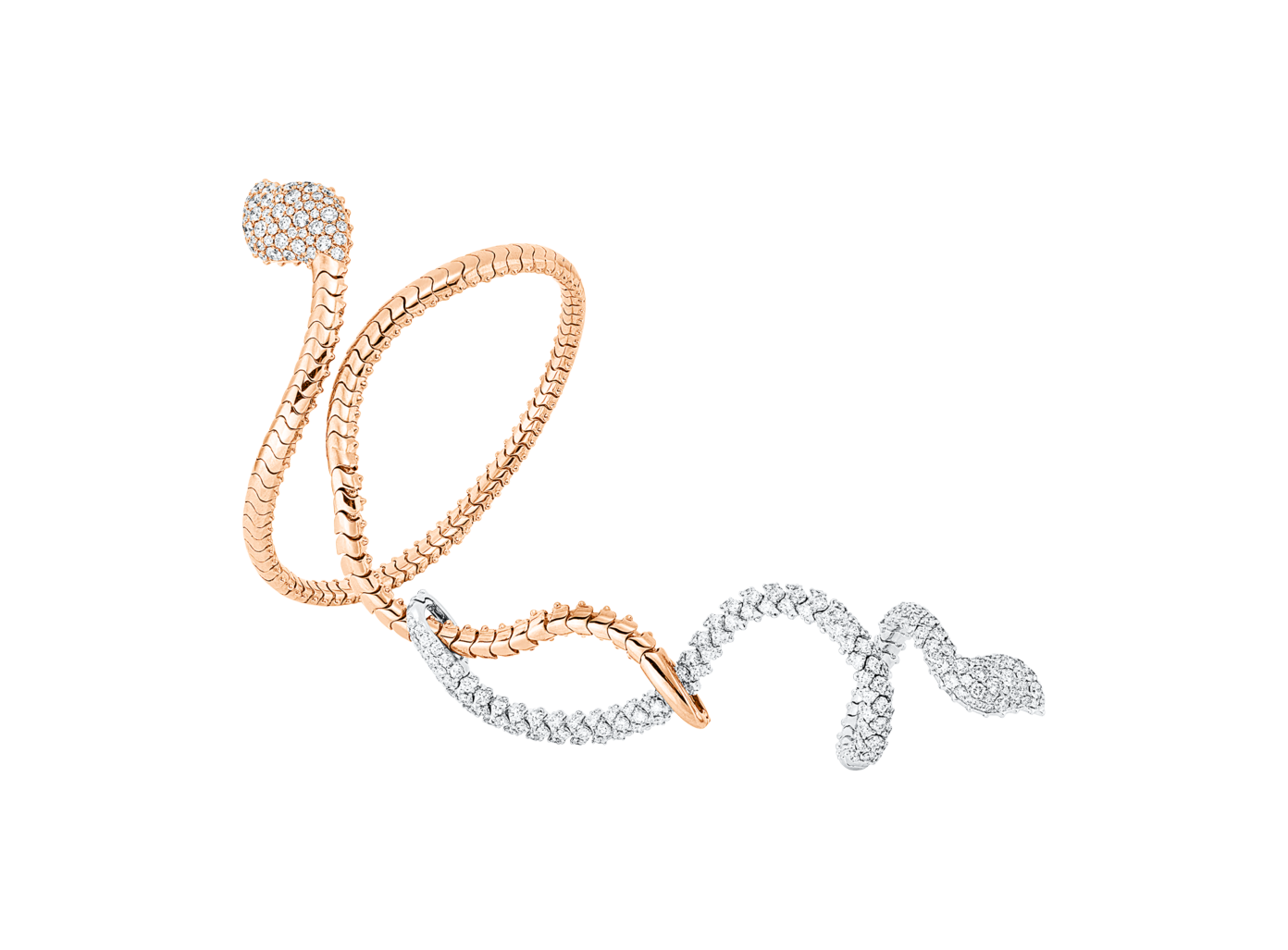 Brogle Selection Bicolor Diamantarmreif
