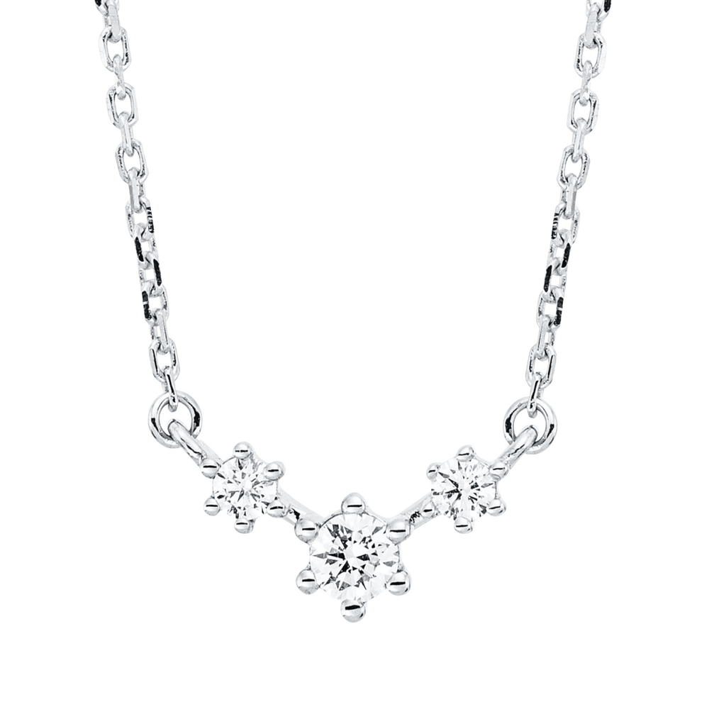 Brogle Classic necklace with diamond pendant