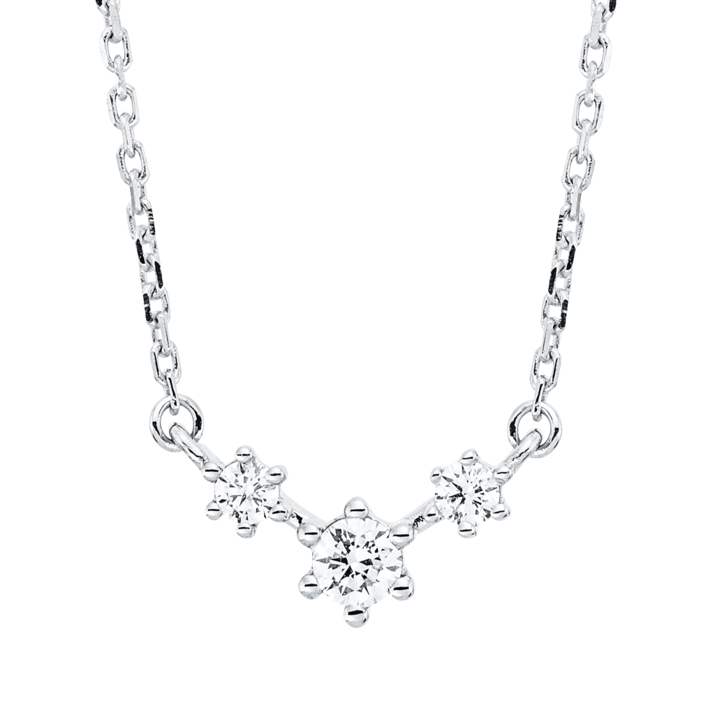 Brogle Classic necklace with diamond pendant Brogle Classic necklace with diamond pendant