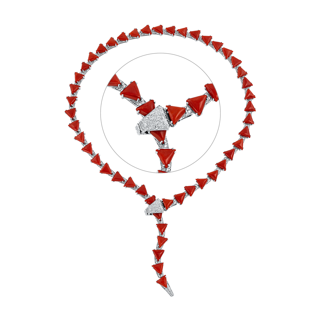 Brogle Selection coral necklace Brogle Selection coral necklace