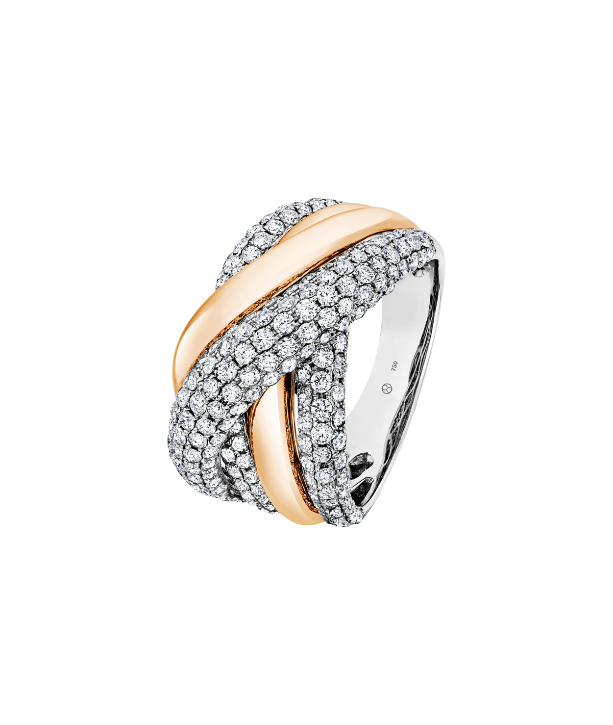 Brogle Selection Bicolor Diamantring Brogle Selection Bicolor Diamantring