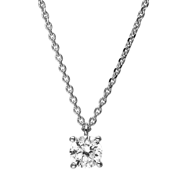 Brogle Selection necklace with pendant Julia from 0.7 carat Brogle Selection necklace with pendant Julia from 0.7 carat