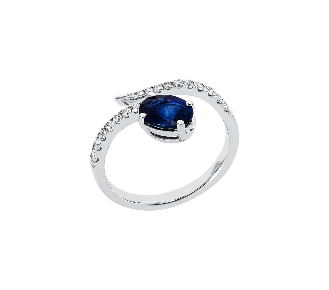Brogle Classic sapphire ring